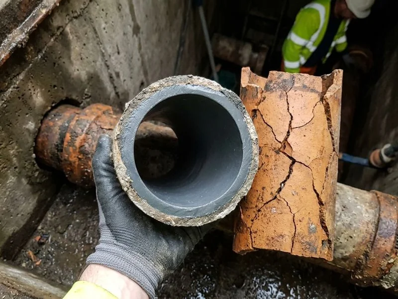Pipe Relining work example 3