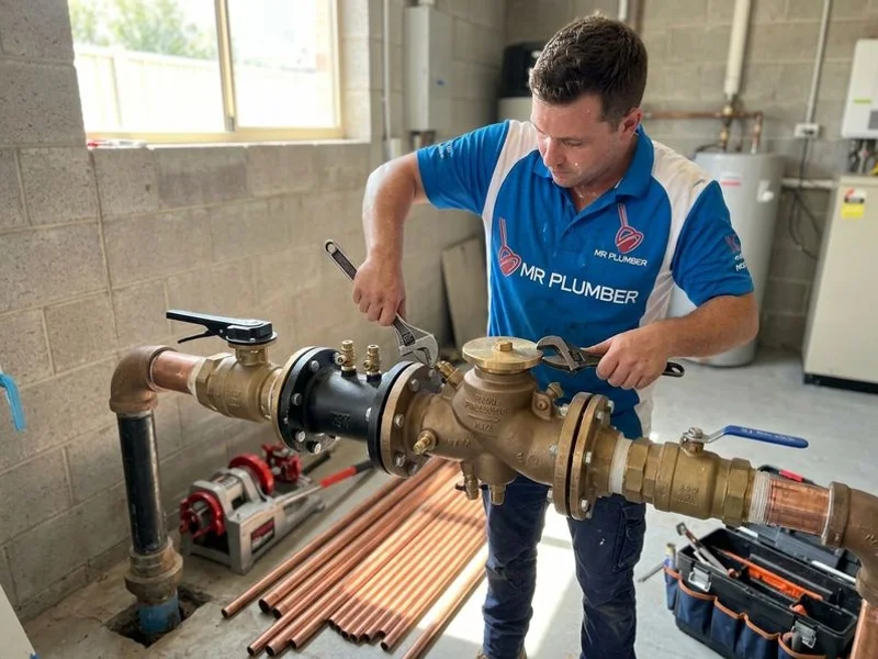 Commercial Plumbing work example 3