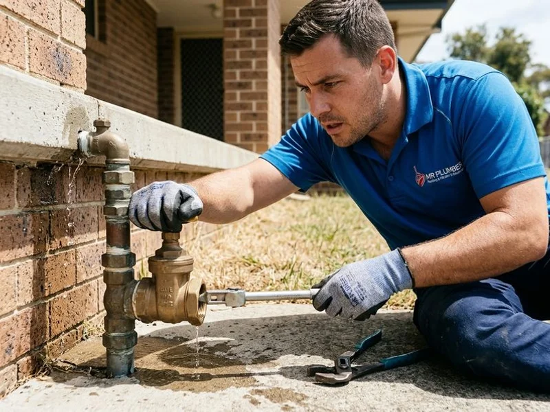 Emergency Plumbing work example 1