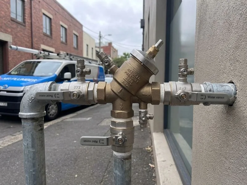 Backflow Prevention work example 1