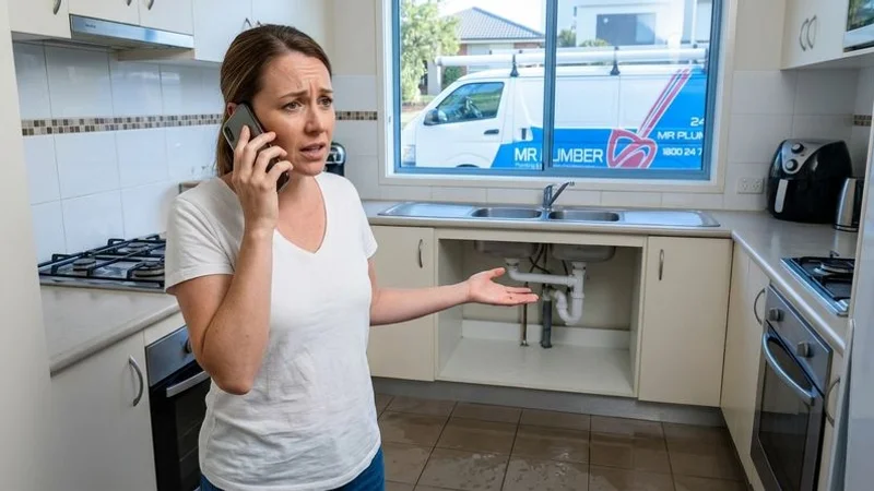 Calling Mr Plumber for emergency plumbing assistance