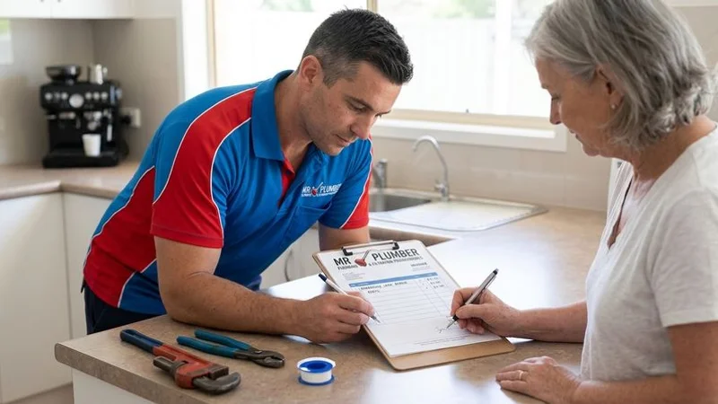 Cost breakdown chart for emergency plumbing in Sydney